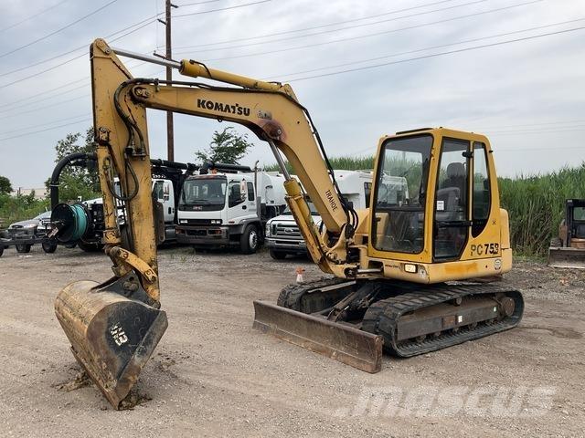 Komatsu PC75R 大型油圧ショベル12t以上（パワーショベル・ユンボ）