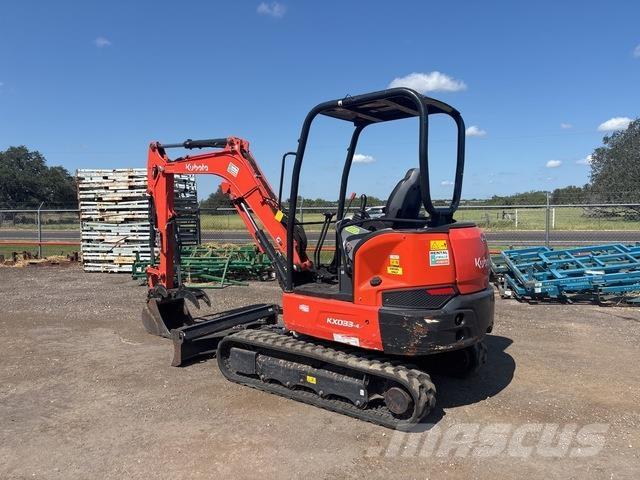 Kubota KX033-4 大型油圧ショベル12t以上（パワーショベル・ユンボ）