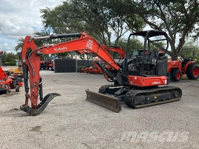 Kubota U55-5R1 大型油圧ショベル12t以上（パワーショベル・ユンボ）