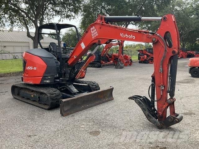 Kubota U55-5R1 大型油圧ショベル12t以上（パワーショベル・ユンボ）