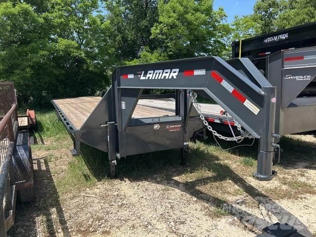 Lamar FD02362A フラットベッド／ドロップサイドトレーラー