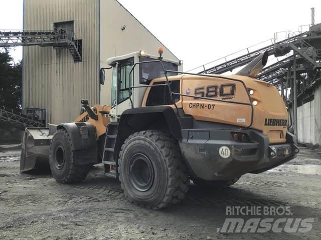 Liebherr L580 ホイールローダー・タイヤショベル