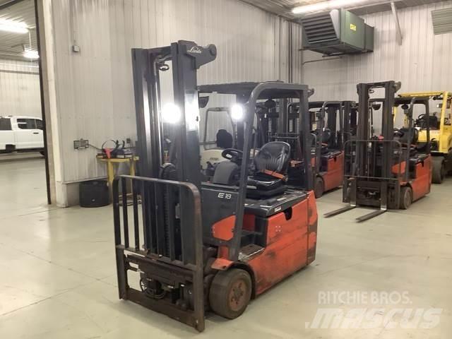 Linde E18 バッテリーフォークリフト