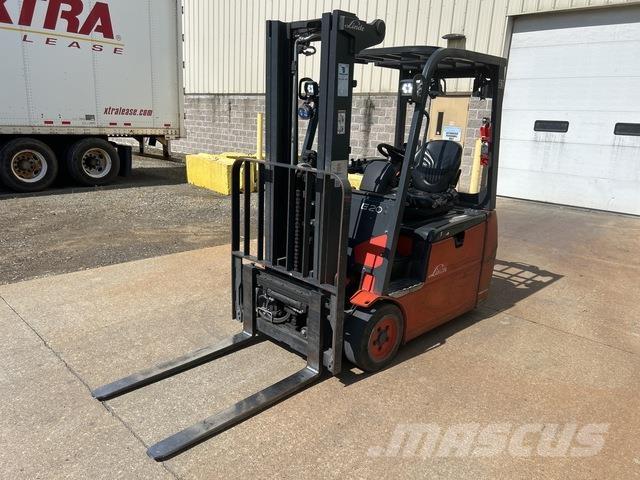Linde E20-36V バッテリーフォークリフト