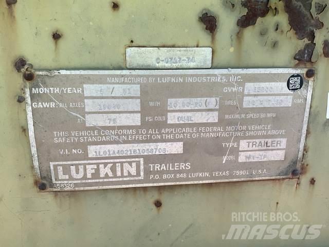 Lufkin TFV-IP ボックスボディートレーラー