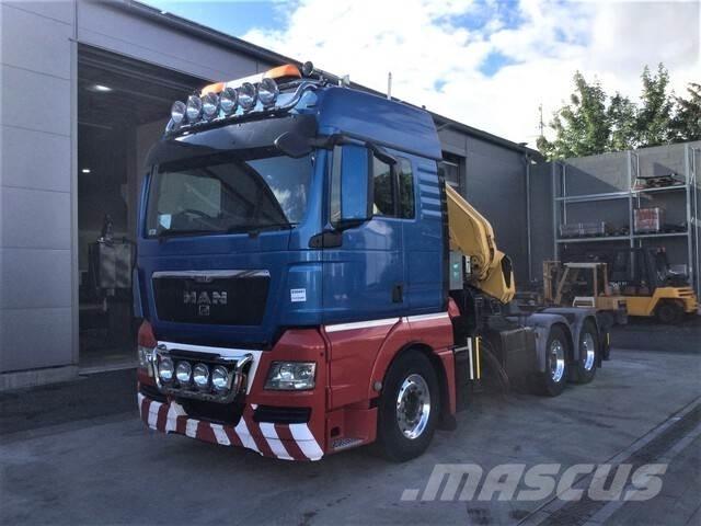 MAN TGX26.480 クレーントラック、ユニック車