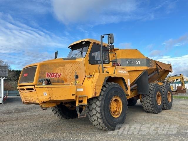 Moxy MT 41 アーティキュレート式ダンプトラック