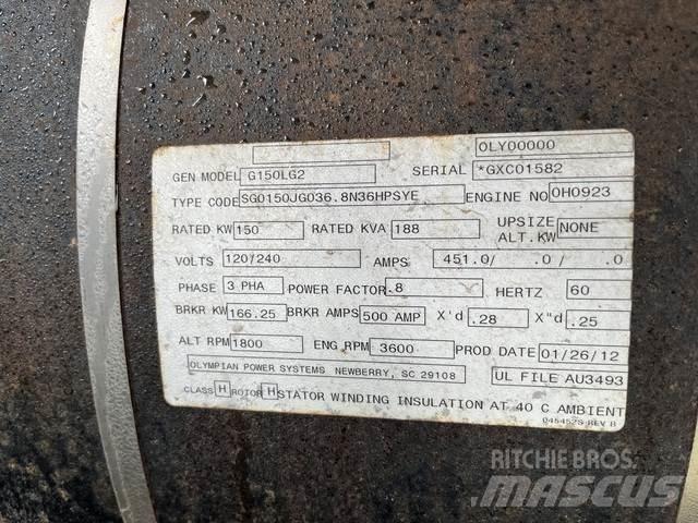 Olympian 6.8L ディーゼル発電機
