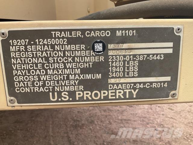  Raytheon M1101 その他トレーラー