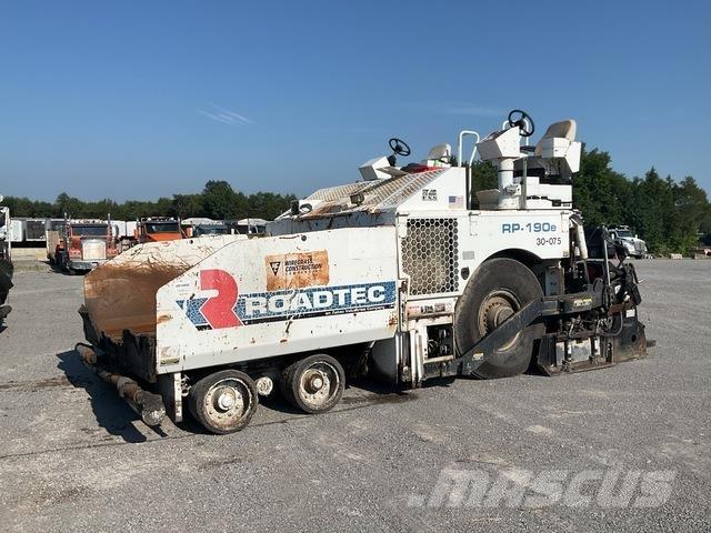 Roadtec RP190E アスファルトフィニッシャ