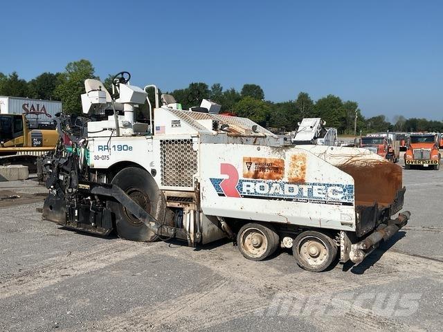 Roadtec RP190E アスファルトフィニッシャ