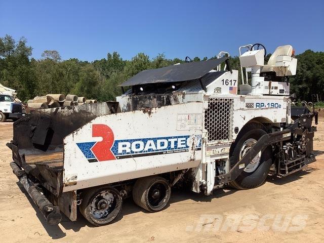 Roadtec RP190E アスファルトフィニッシャ