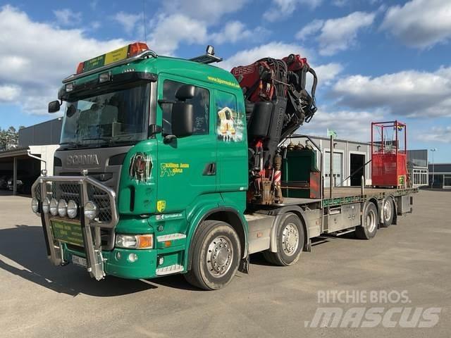 Scania R440LB クレーントラック、ユニック車