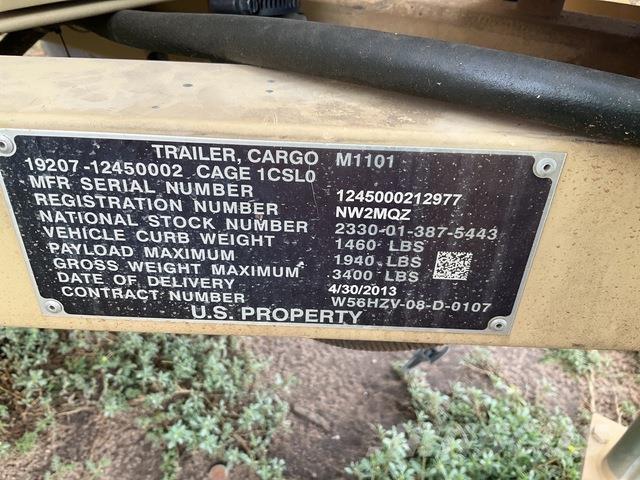 Schutt M1101 その他トレーラー