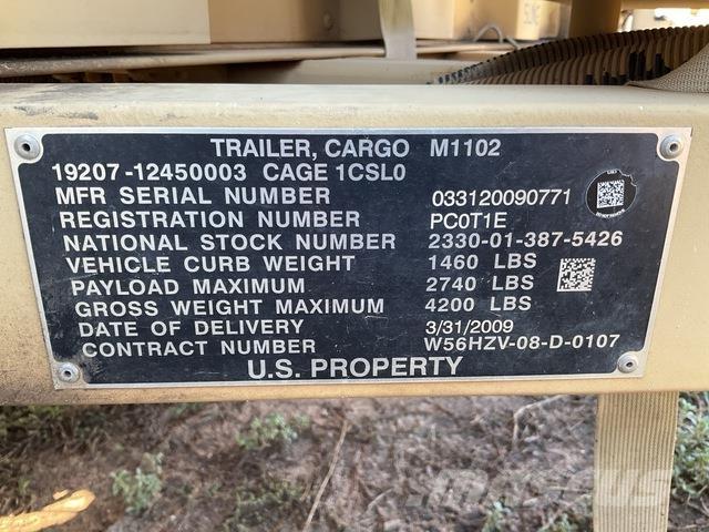 Schutt M1102 その他トレーラー