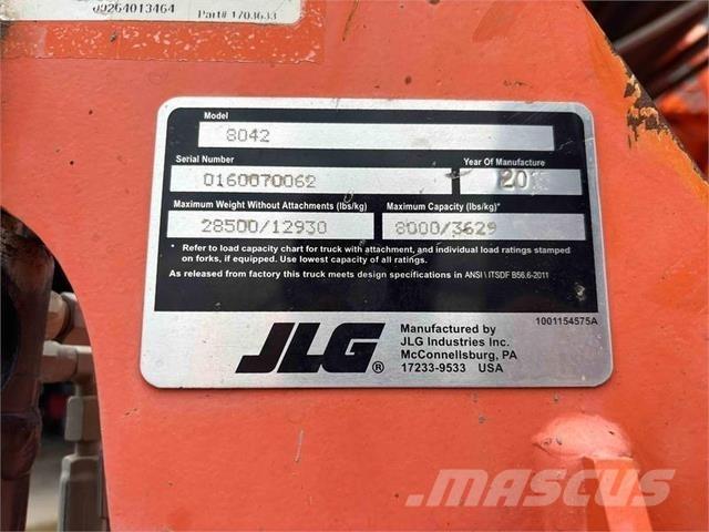 SkyTrak 8042 テレスコーピックハンドラー