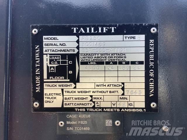 Tailift FB25C バッテリーフォークリフト