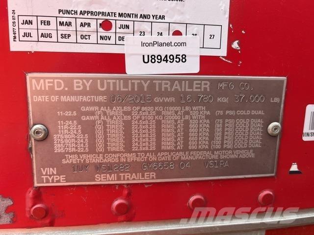 Utility VS1RA 冷凍冷蔵トレーラー