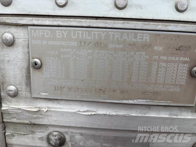 Utility VS2DX ボックスボディートレーラー