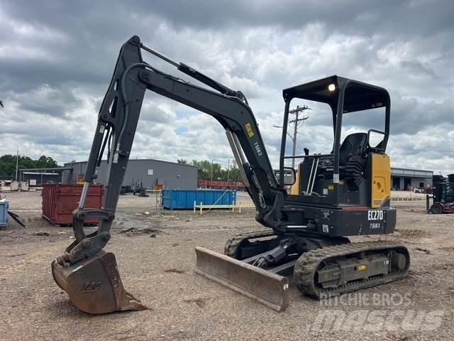 Volvo EC27D 大型油圧ショベル12t以上（パワーショベル・ユンボ）