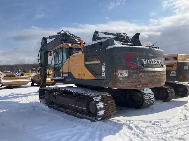 Volvo EC480EL 大型油圧ショベル12t以上（パワーショベル・ユンボ）