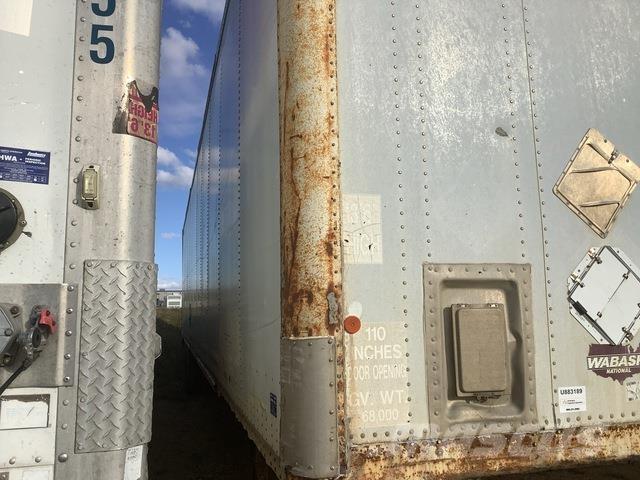 Wabash DVCVHPC ボックスボディートレーラー