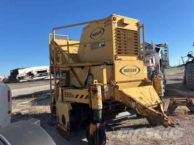 Weiler E650b アスファルトフィニッシャ