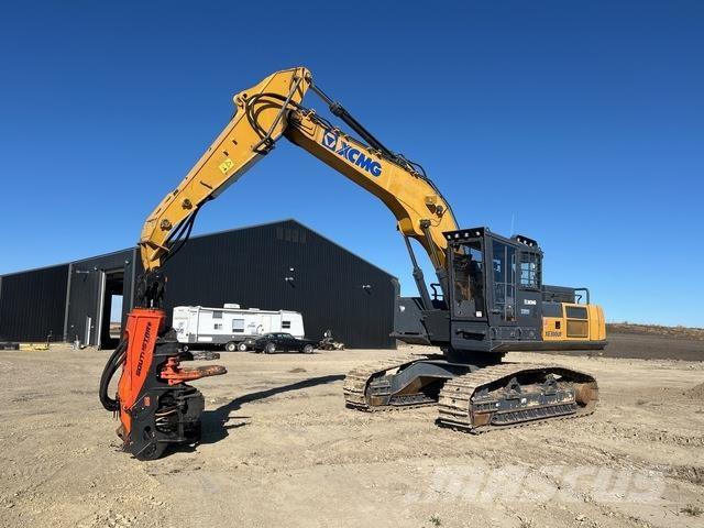 XCMG XE300U ウッドスプリッターとカッター