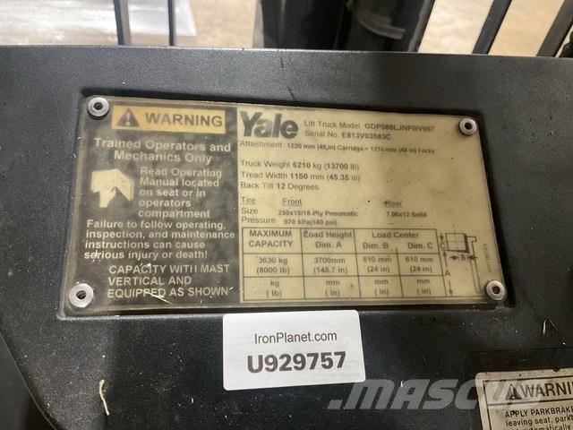 Yale GDP80-FS フォークリフト - その他