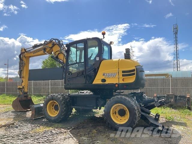 Yanmar B110W ホイール式油圧ショベル（パワーショベル・ユンボ・バックホー）