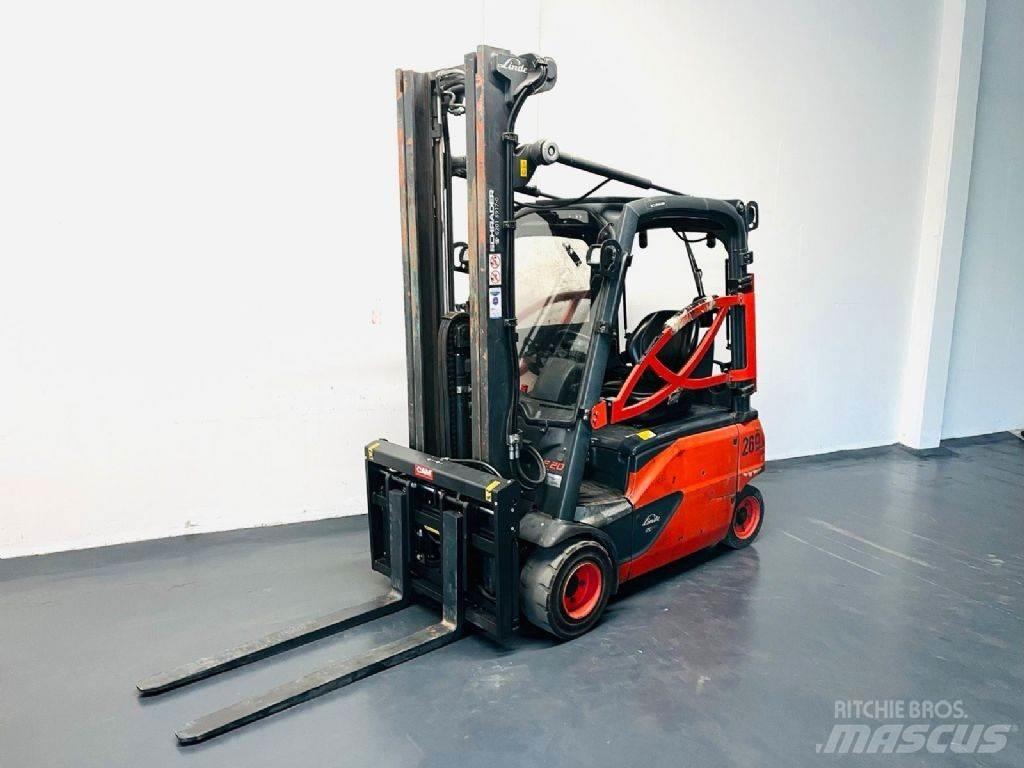 Linde E20PL-02 バッテリーフォークリフト