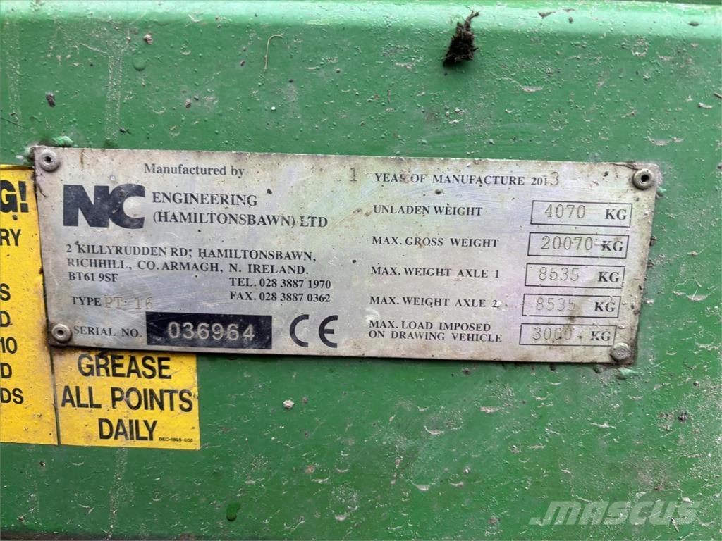 NC 16 TONNE 汎用トレーラー