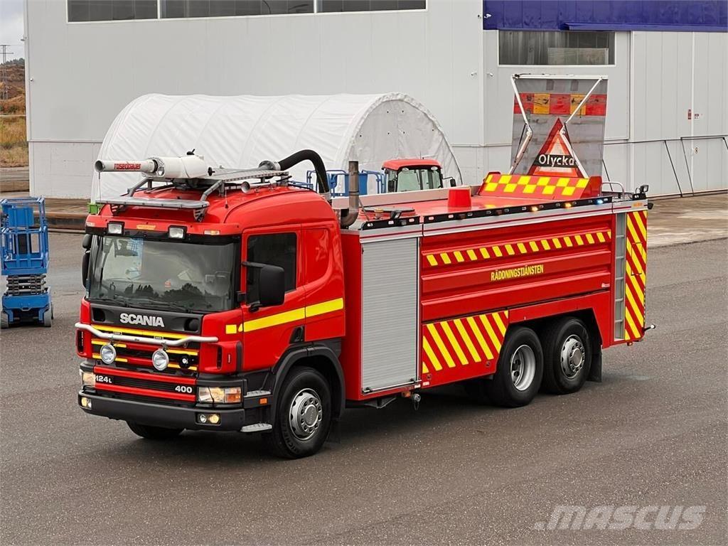 Scania 124L 消防車