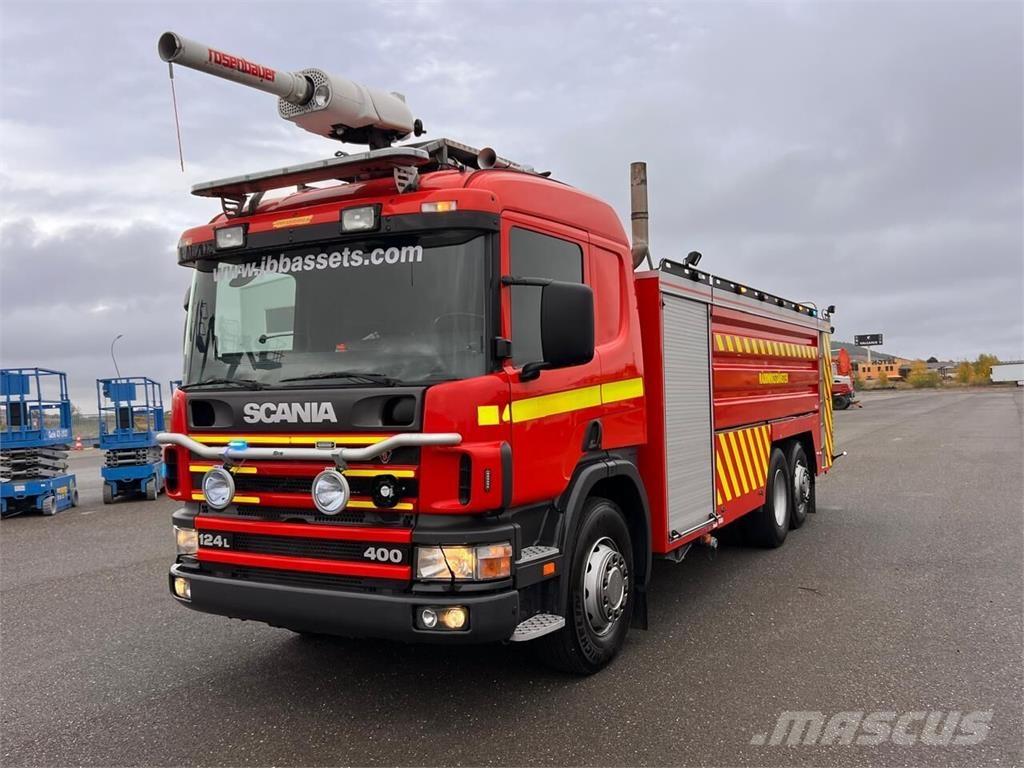 Scania 124L 消防車