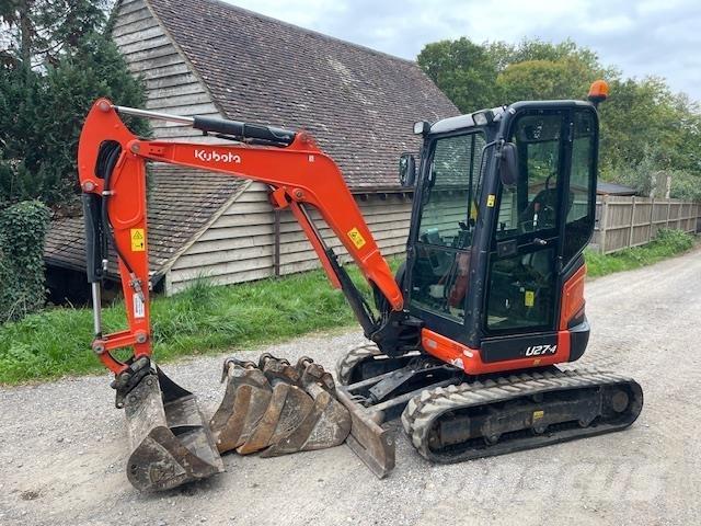 Kubota U27-4 中型油圧ショベル 7ｔ-12ｔ（ユンボ・パワーショベル・バックホー）