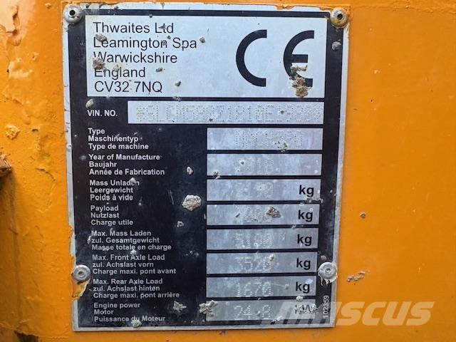 Thwaites 3T Swivel サイト　ダンプ
