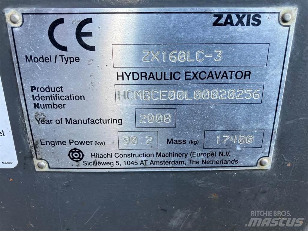 Hitachi ZX160-3 大型油圧ショベル12t以上（パワーショベル・ユンボ）
