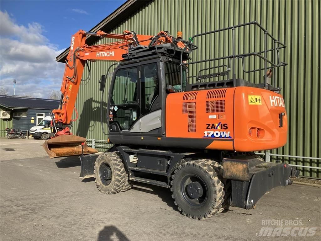 Hitachi ZX170W-6 ホイール式油圧ショベル（パワーショベル・ユンボ・バックホー）