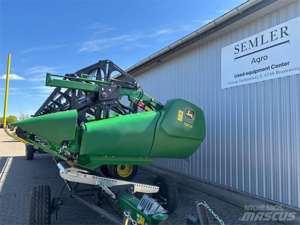 John Deere 735D コンバイン・ハーベスター・ヘッド