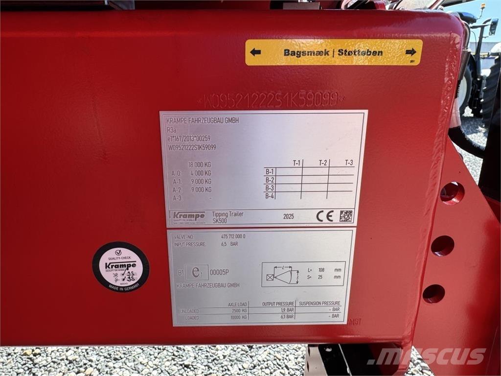 Krampe SK500 振動ローラ