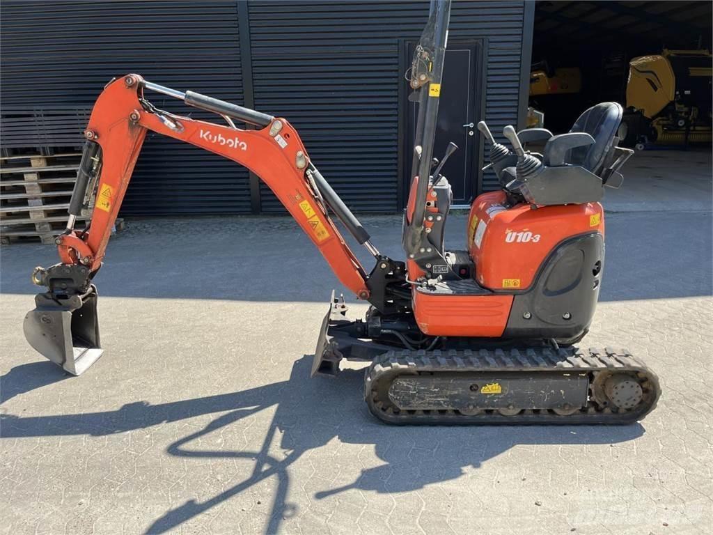 Kubota U10-3 ミニ油圧ショベル 7t以下（ミニユンボ・ミニディガー）