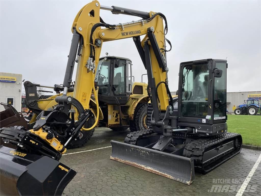 New Holland E100D ミニ油圧ショベル 7t以下（ミニユンボ・ミニディガー）