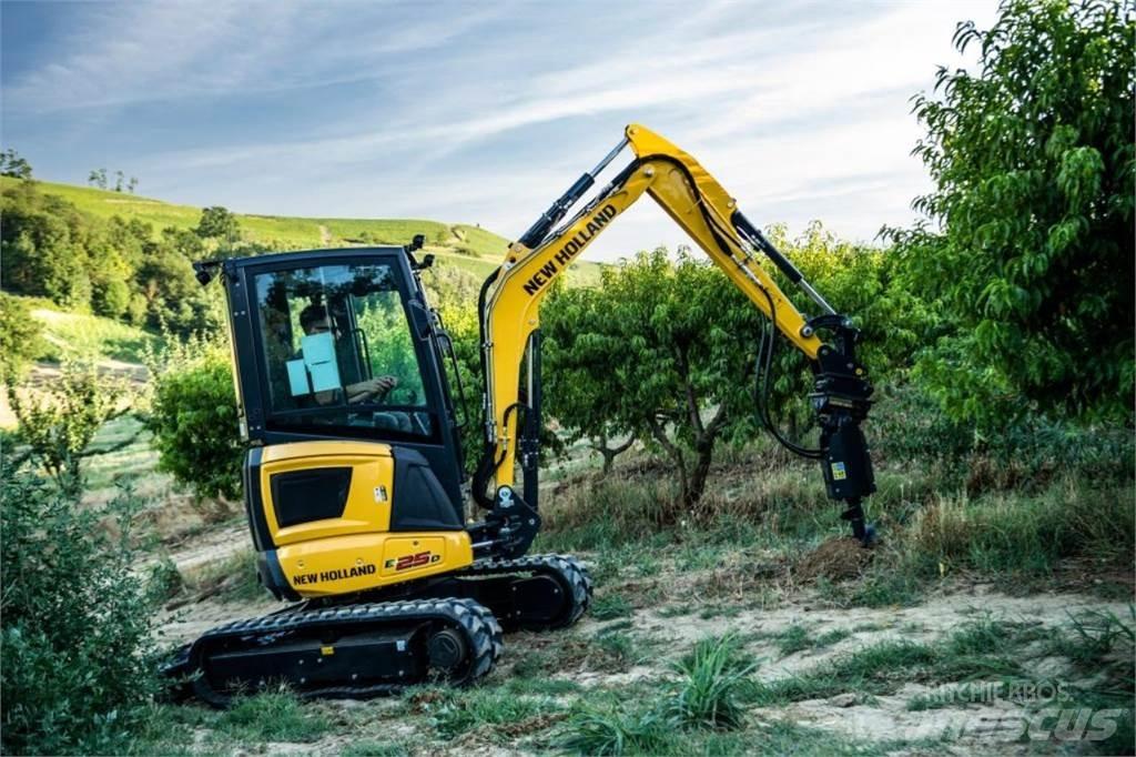 New Holland E25D ミニ油圧ショベル 7t以下（ミニユンボ・ミニディガー）