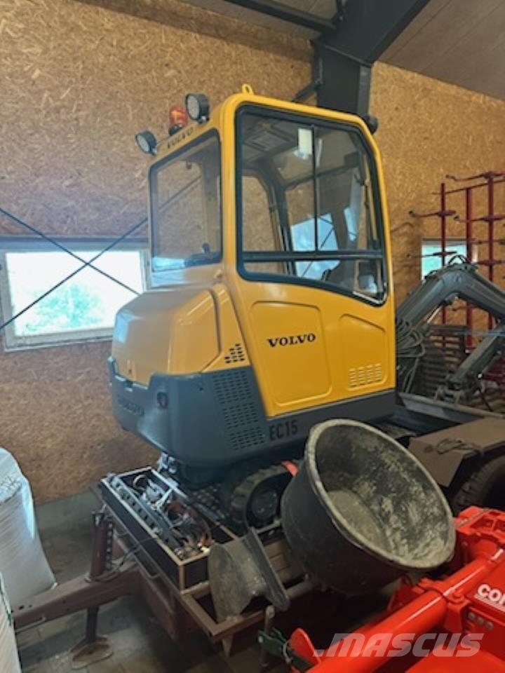 Volvo EC 15 ミニ油圧ショベル 7t以下（ミニユンボ・ミニディガー）