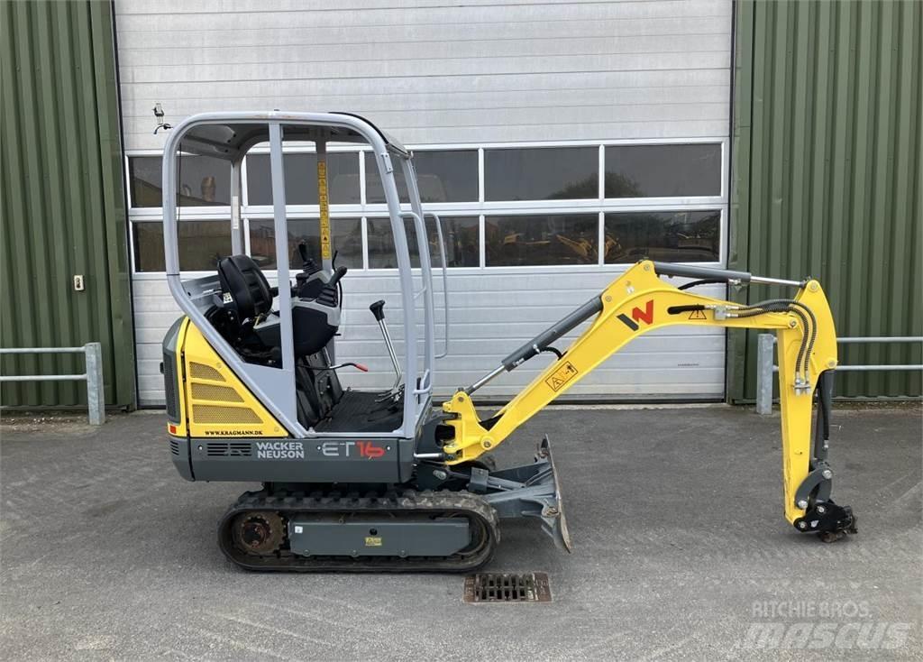 Wacker Neuson ET16 ミニ油圧ショベル 7t以下（ミニユンボ・ミニディガー）