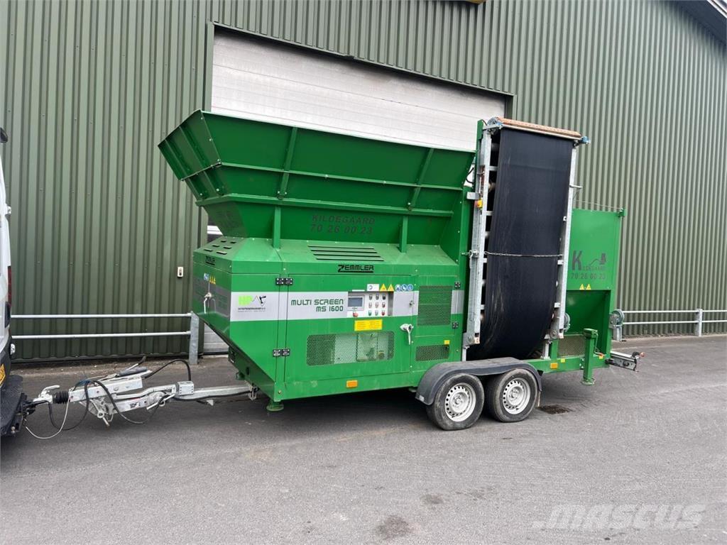 Zemmler MS1600 廃棄物並び替え設備