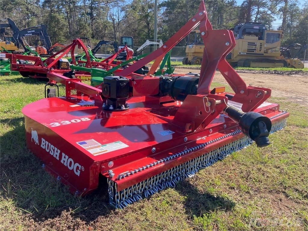 Bush Hog 3308 ベールシュレッダー、カッター、アンローラー