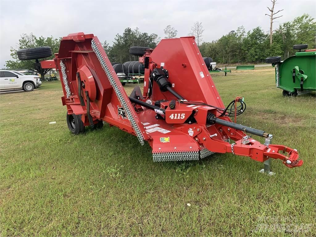 Bush Hog 4115 ベールシュレッダー、カッター、アンローラー