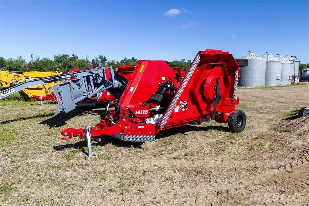 Bush Hog 4115 ベールシュレッダー、カッター、アンローラー
