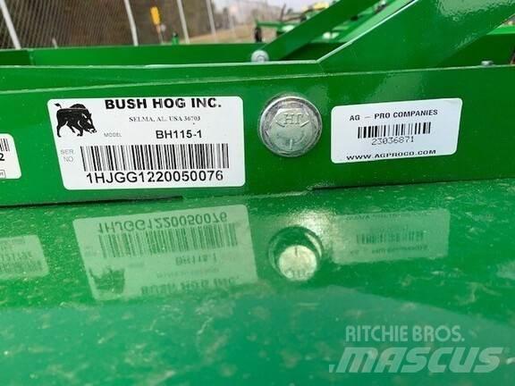 Bush Hog BH115 ベールシュレッダー、カッター、アンローラー
